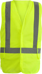 High Reflective Vest - Construction Vest - Universal Fit - ANSI/ISEA Class 2 - Sweat-Free With Reflective Material