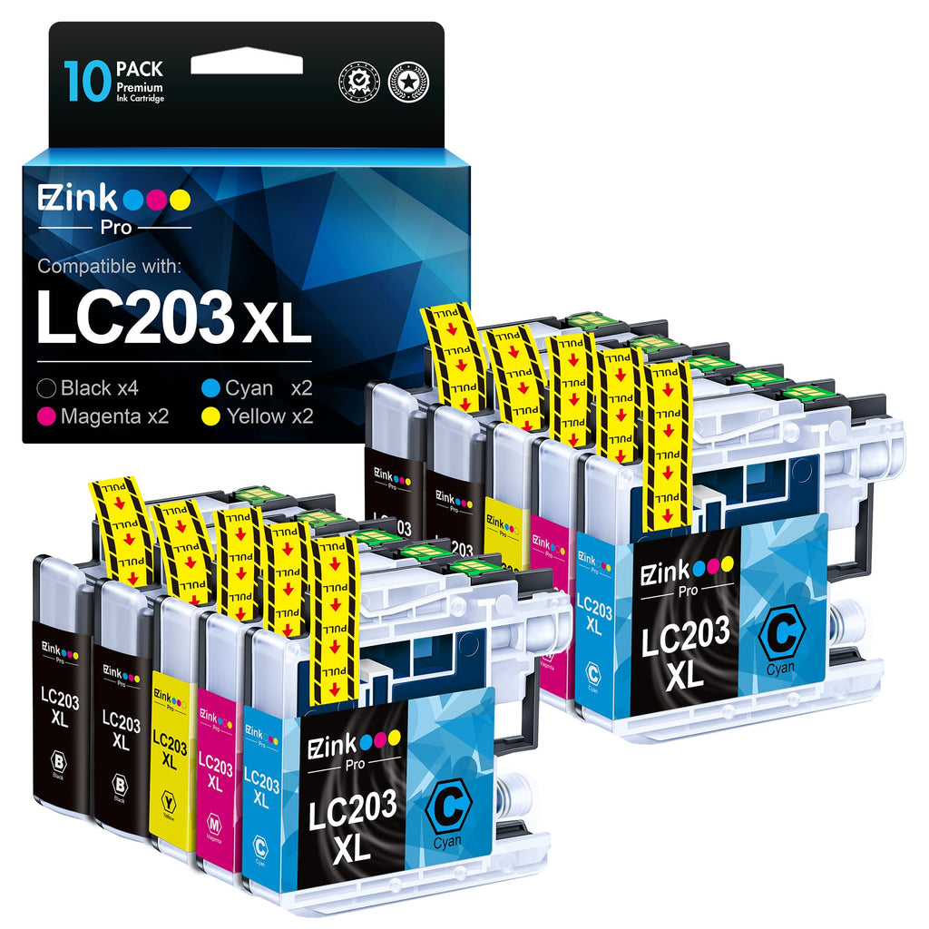 LC203XL Replacement for Brother LC203XL LC201XL Ink Cartridges