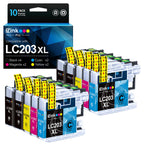 LC203XL Replacement for Brother LC203XL LC201XL Ink Cartridges
