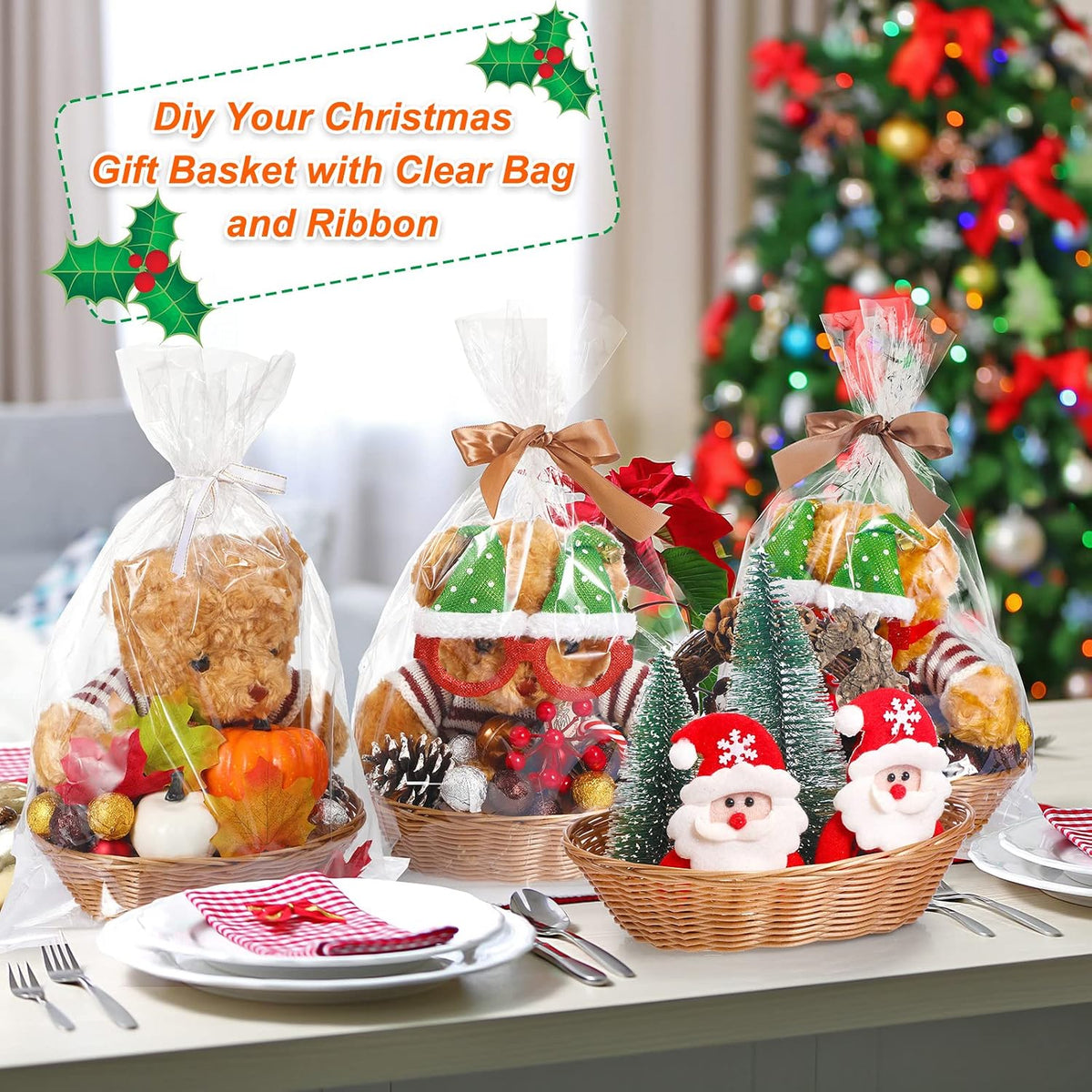 24 Pack Plastic Oval Basket 9.5 x 6.3 x 2.4 Inch Small Fruit Bread Basket Wicker Storage Baskets for Gifts Empty