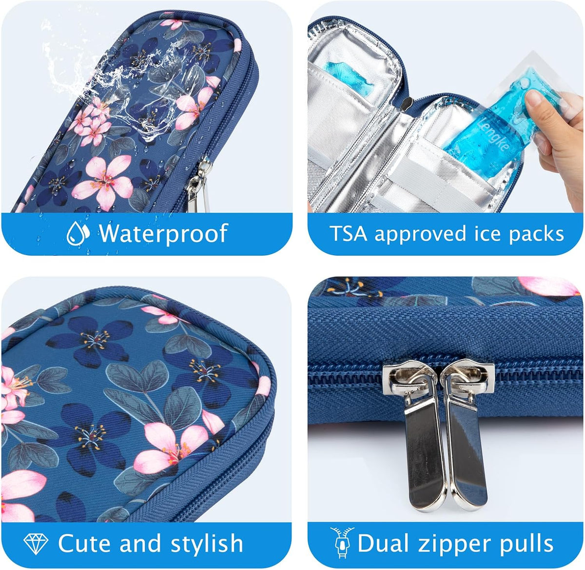 Insulin Cooler Travel Case - TSA Approved for Ozempic
