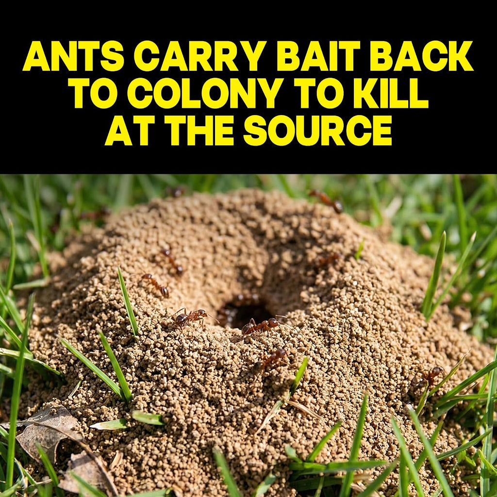 MAX Liquid Ant Bait - Ant Traps Indoor and Outdoor Use – Insect Repellent & Pest Control That Kills Ants Where They