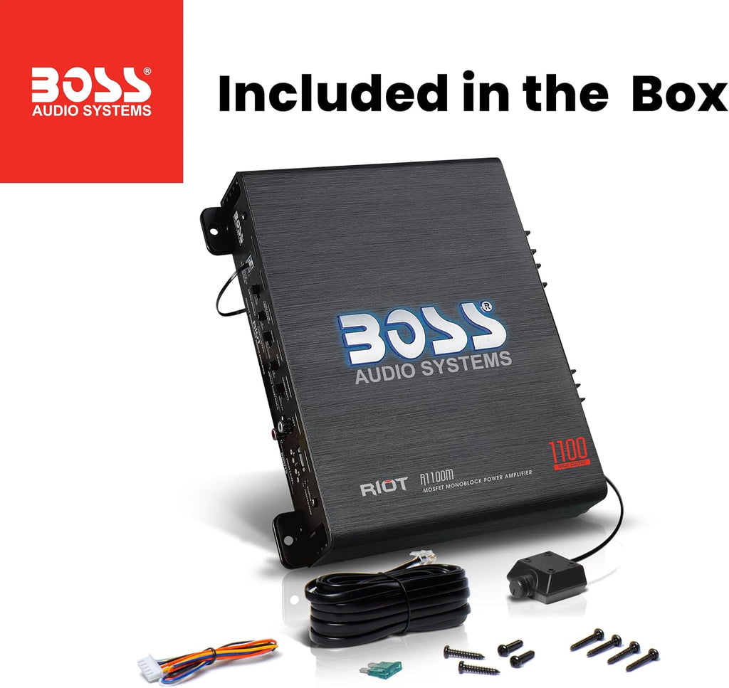 R1100M 1100 Watt Monoblock Car Amplifier