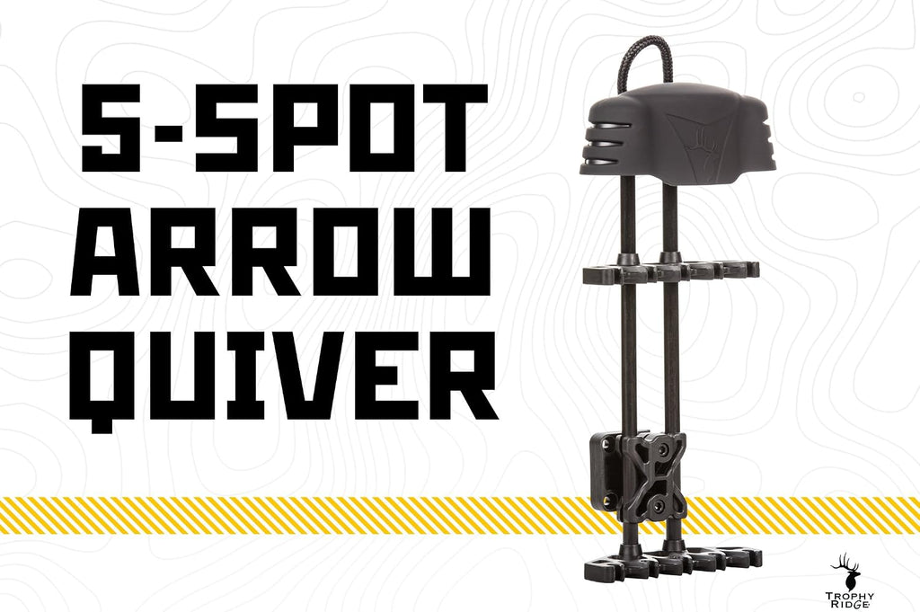 5-Spot Archery Arrow Quiver, Black