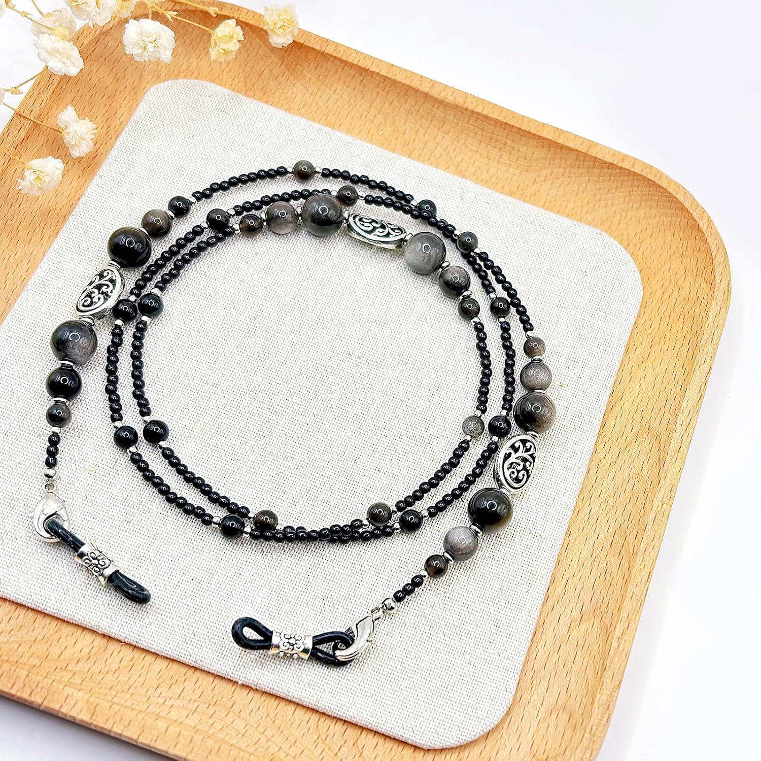 Beaded Glasses Chain,Eyeglass & Sunglass Strap For Women Stylish