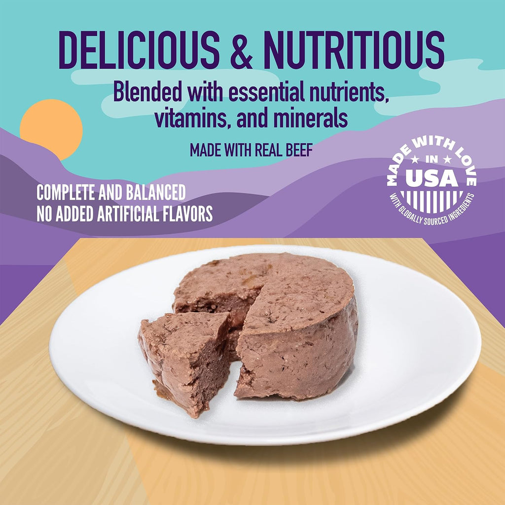A Strong Heart Beef Pate Cat Food, All Life Stages, 3oz Cans, 24pk