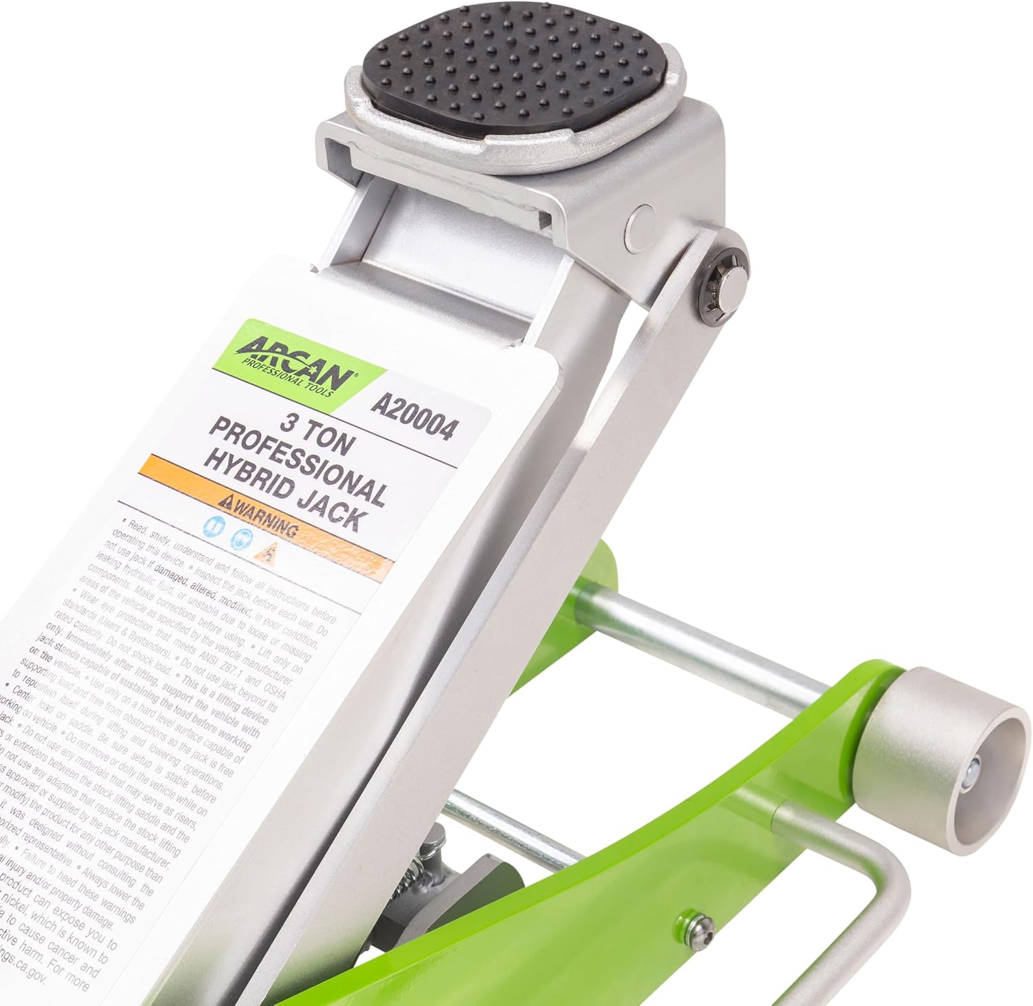 3-Ton Hybrid Aluminum and Steel Low Profile Floor Jack, Model A20004
