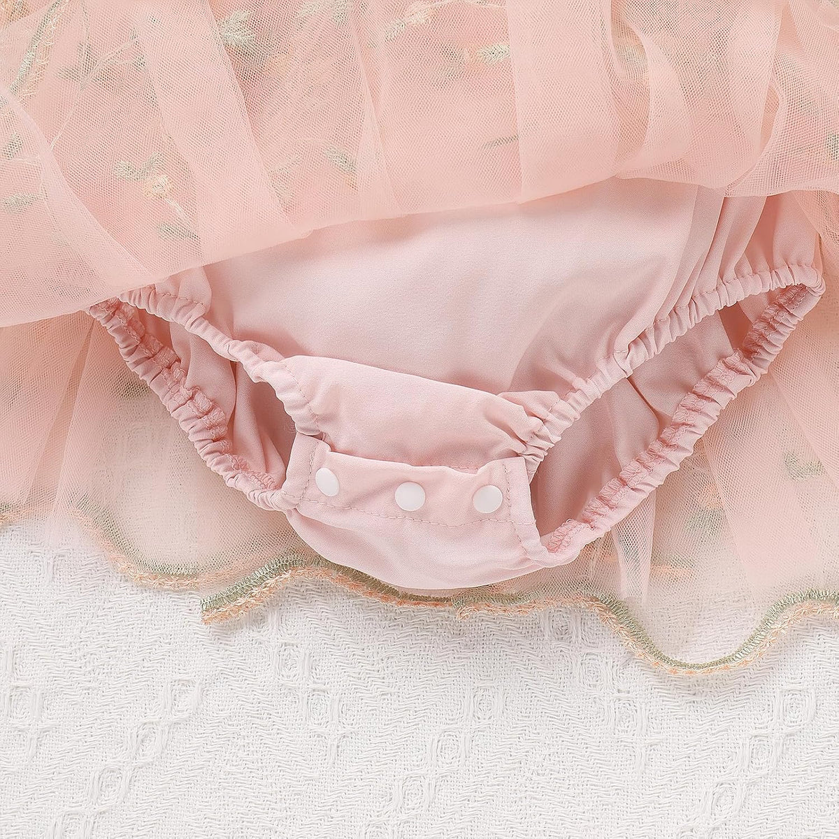Baby Flower Girl Dress, Lace Romper for Birthday Baptism Dresses