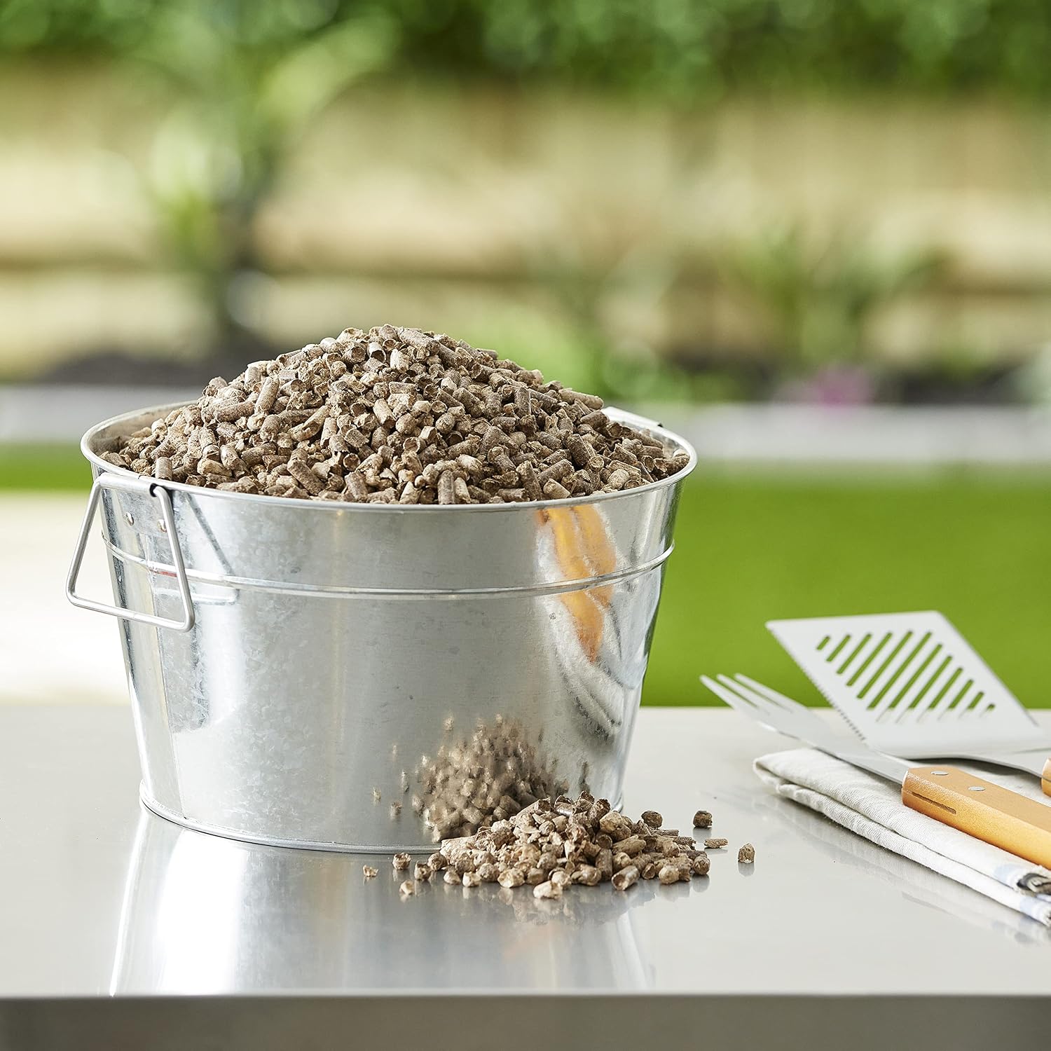CookinPellets Perfect Mix Natural Hardwood Hickory, Cherry, Hard Maple, and Apple BBQ Grill Wood Pellets for Pellet