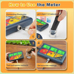 UIUZMAR pH EC Meter for Hydroponics 7 in 1 pH EC PPM CF ORP Temp Humidity