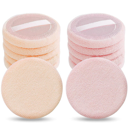 Cosmetics Makeup Sponge 12 PCS Fluffy Make Up Foundation Applicator Face Blending Setting Pads Matte Loose Powder