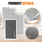 3Pcs Microwave Filter Set Compatible with Microwave JVM6175EK6ES