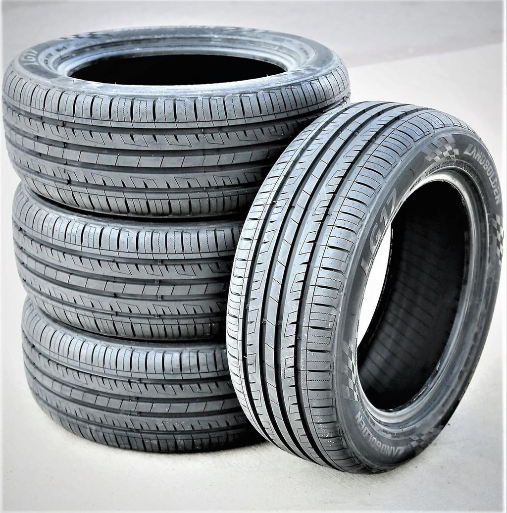 Set of 4 (FOUR) Landgolden LG17 All-Season Passenger Car Performance Radial Tires-185/55R16 185/55/16 185/55-16 83V