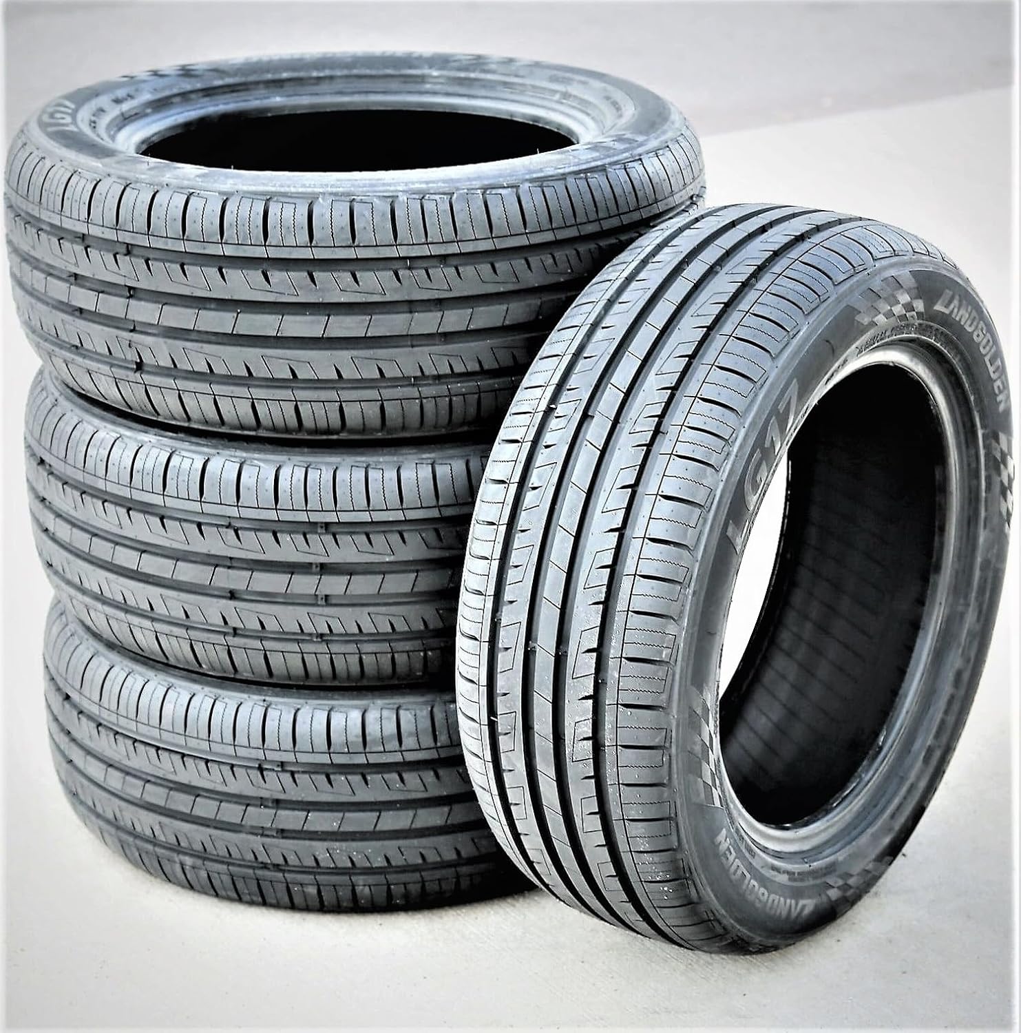 Set of 4 (FOUR) Landgolden LG17 All-Season Passenger Car Performance Radial Tires-185/55R16 185/55/16 185/55-16 83V