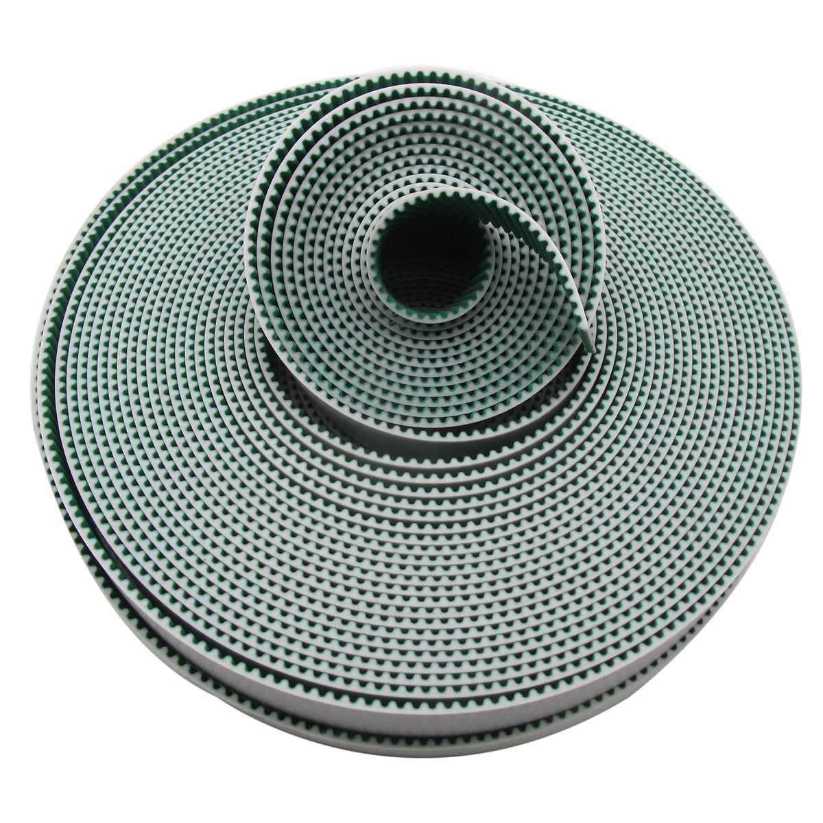 CKPSMS Brand -PU White STD STS S5M Open Timing Belt with Steel Wires for Industrial Machines (Width:25MM, Length:1Meter)