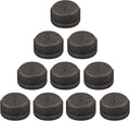 10 Pack 3/4" Malleable Cast Iron Pipe Cap, Black Threaded Fitting