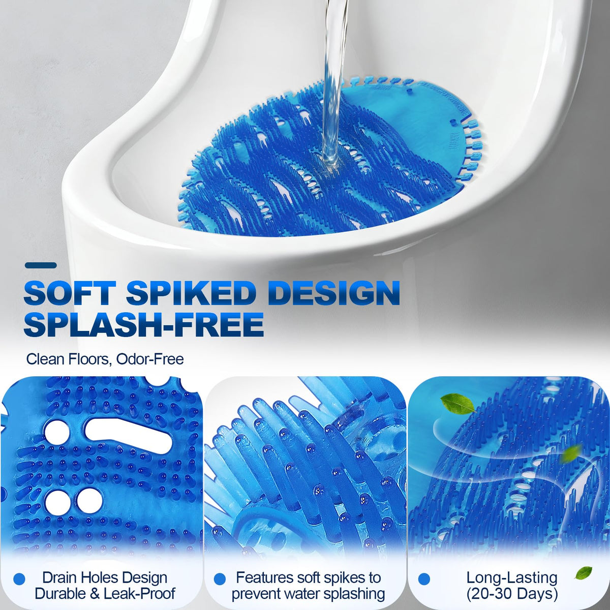 Urinal Screen Deodorizer, 12-Pack, 4 Mixed Scents