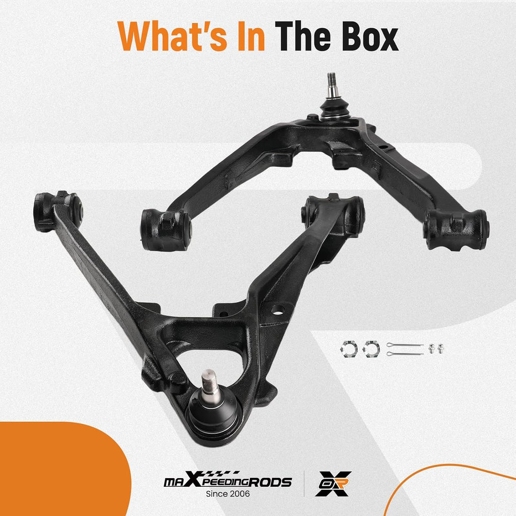maXpeedingrods 2 Front Lower Control Arms for Cadillac Escalade 2007-2015