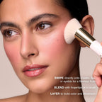 Sculpted Face Stick - Certified Organic Blush Stick (Rose Quartz)