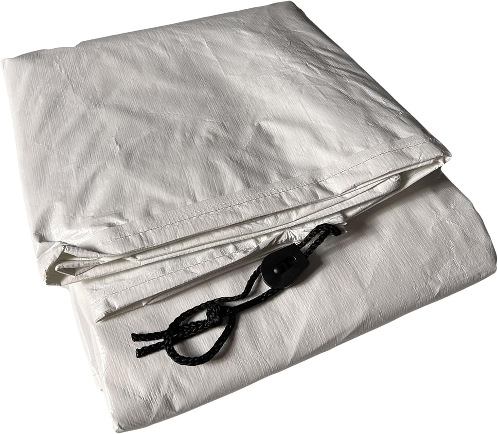 Heavy Duty Pallet Cover Tarp, White, ‎4' x 5' x 4'