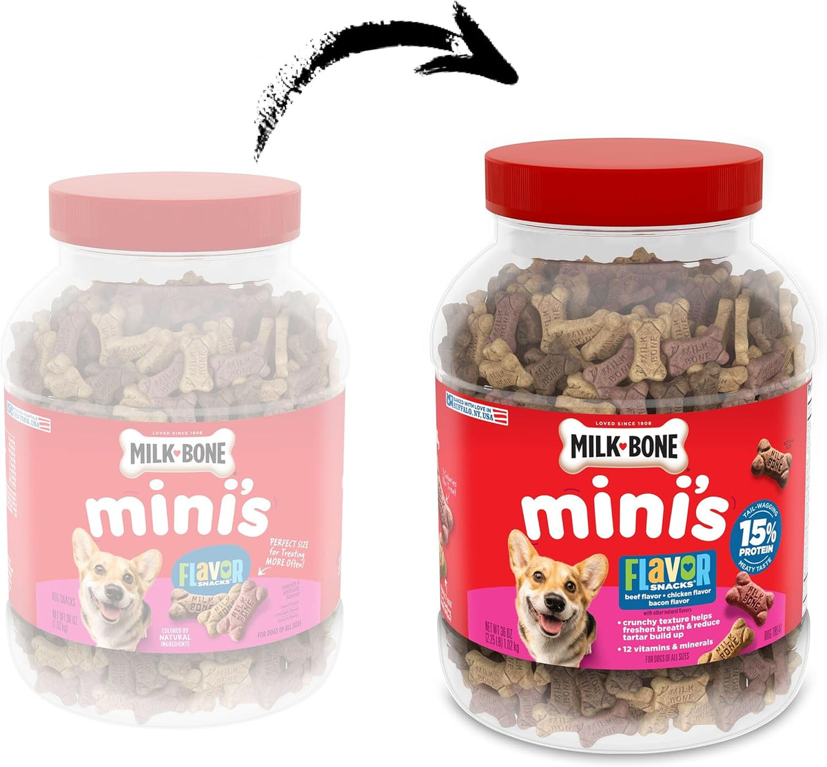 Flavor Snacks Mini’s Dog Treats, 36 Oz.