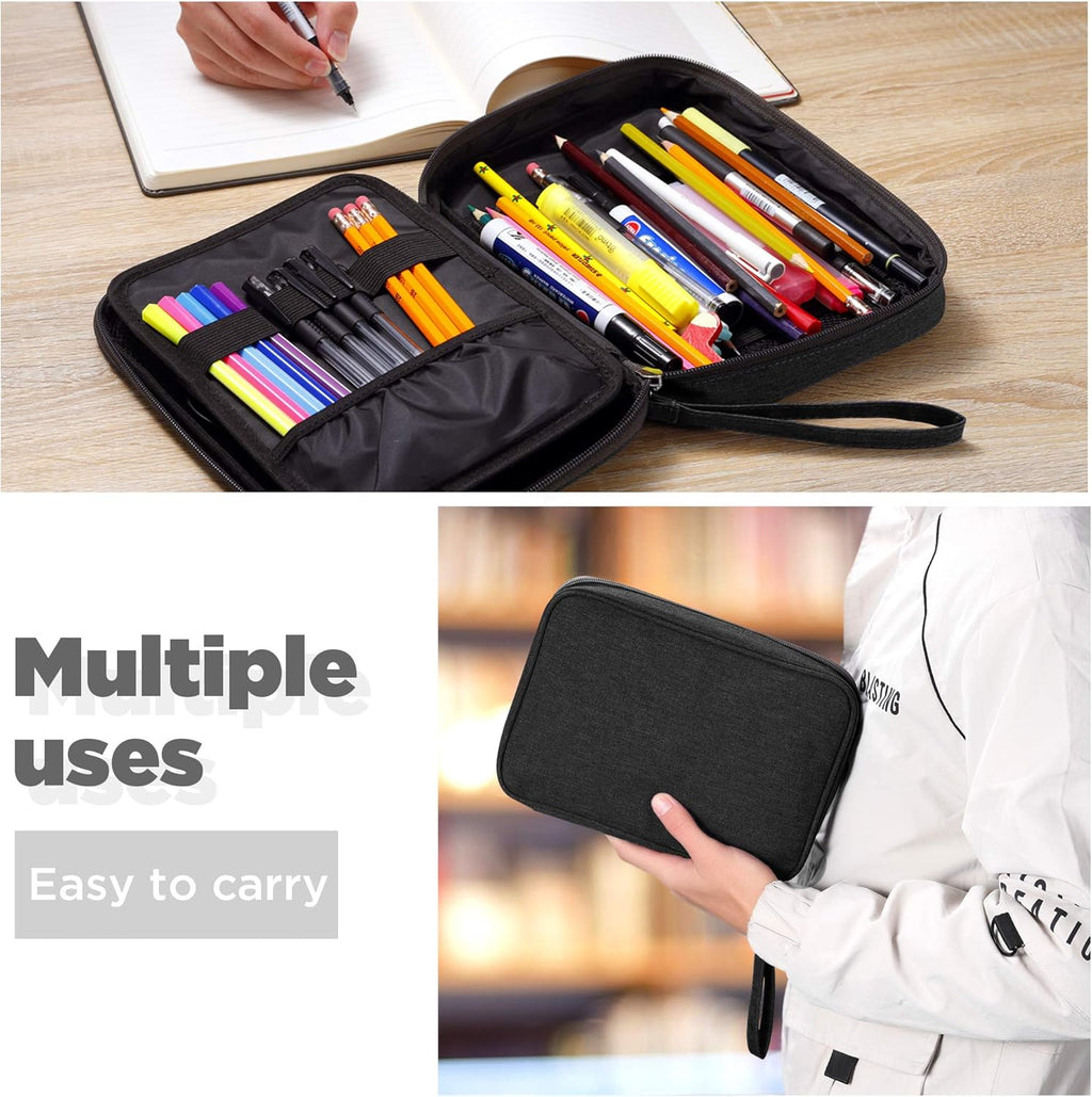 Big Capacity Storage Pouch Marker Pen Pencil Case Simple Stationery Bag Box Art Tool & Sketch Storage Boxes for