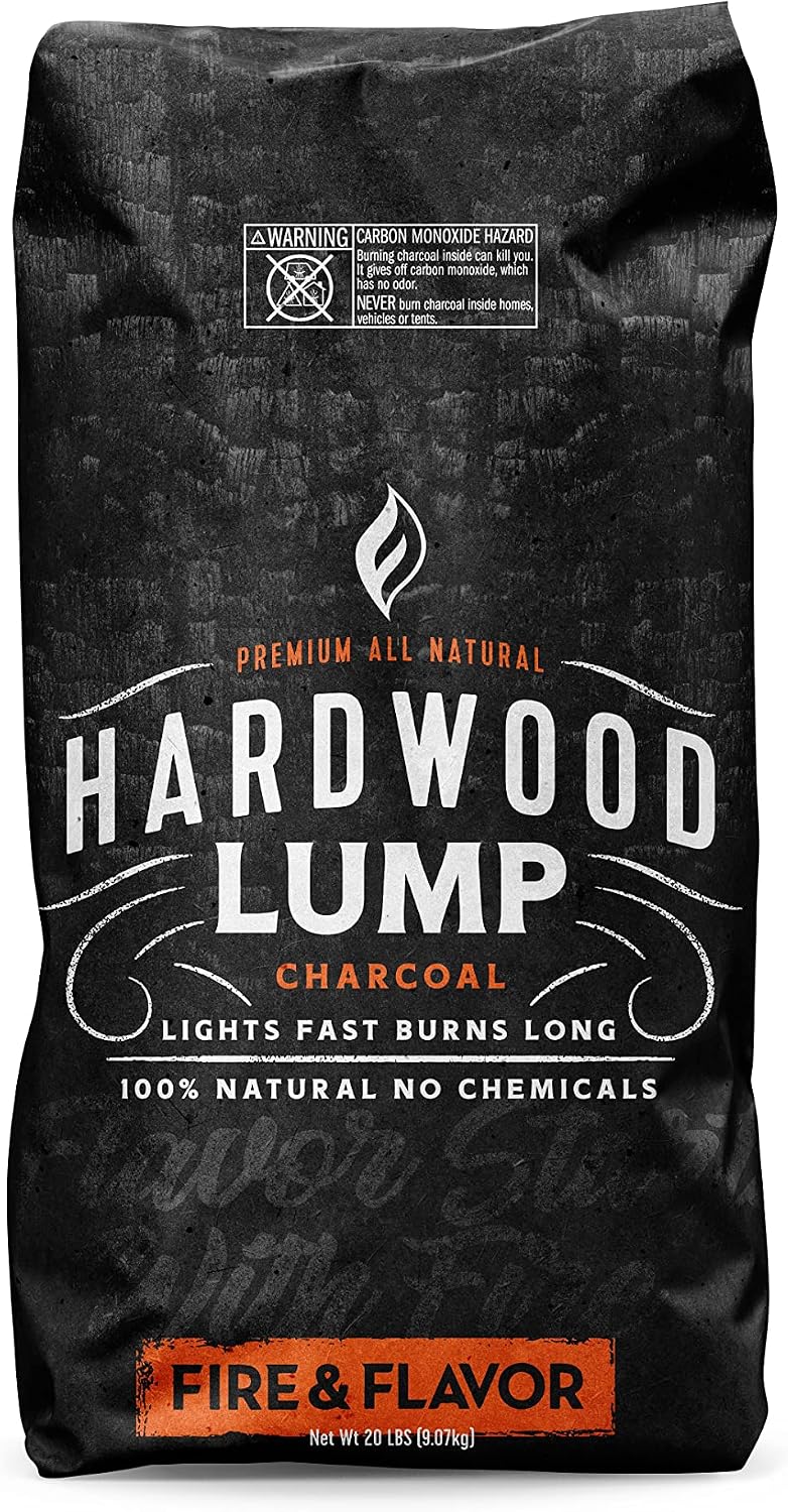 Premium All Natural Hardwood Lump Charcoal