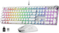 Wireless Mechanical Keyboard and Mouse Combo, RGB Backlit, KM81