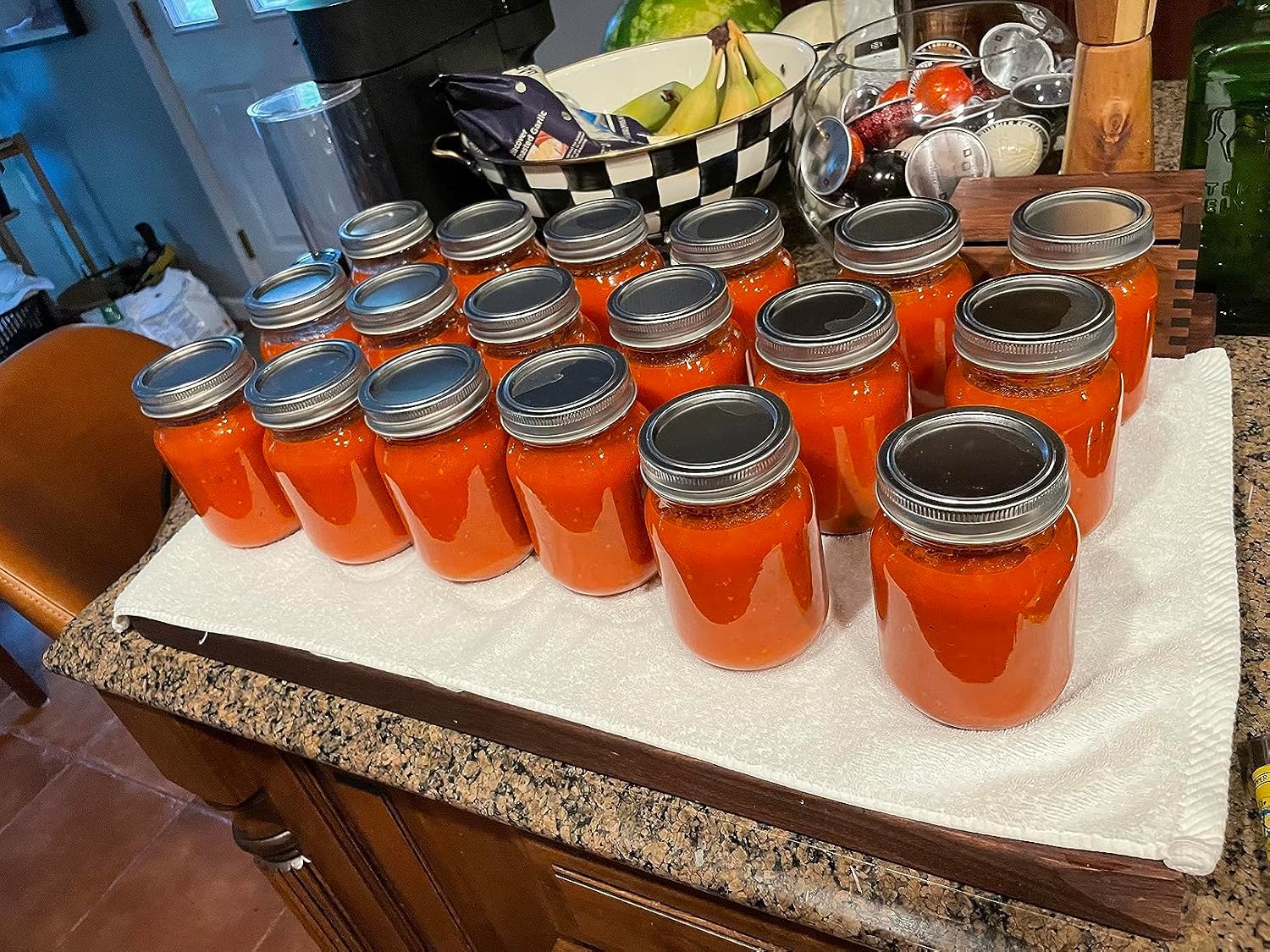Canning Jar Lifter with Rubber Grips - Heavy-Duty Jar Grabber for Safe Removal from Boiling Water - Vinyl Coated