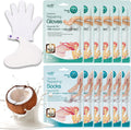 Intensive Repairing Hand & Foot Masks, Restore and Moisturize Dry, Cracked Skin, Self Care Gifts for Women, Spa Kit