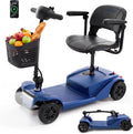 Mobility Scooter for Adults & Seniors, 330 lb, 15-Mile Range, Blue