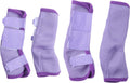 Horse Fly Boots Set of 4, Breathable Mesh Fly Boots for Horses