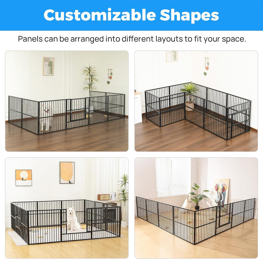 31.5" H Heavy Duty Dog Playpen Indoor