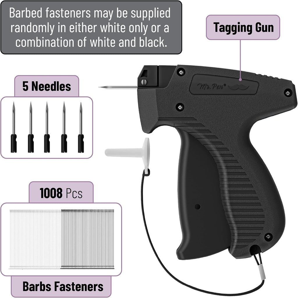 Price Tagging Gun, Hangtag Attacher with 1008 Barbs