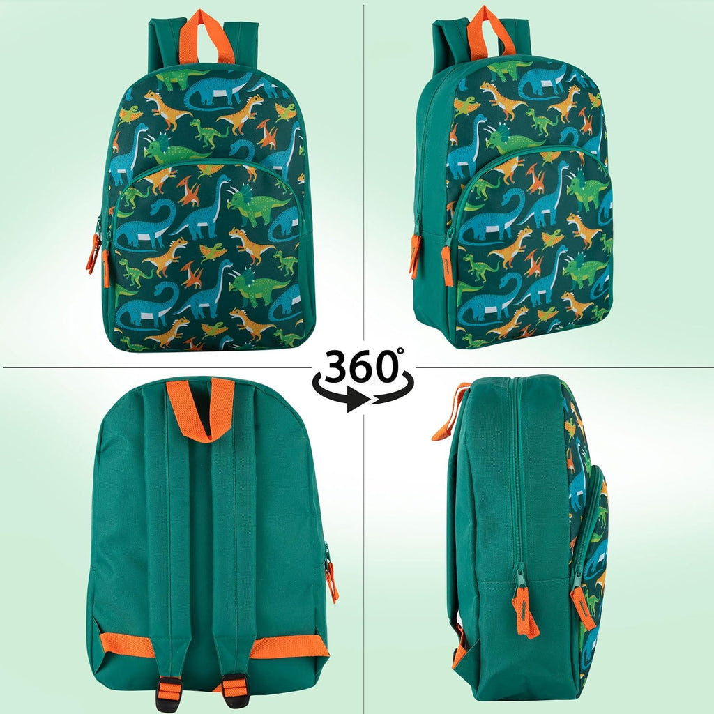 15 Inch Kids Backpacks for Boys & Girls | Preschool, Kindergarten, Elementary School Backpacks with Adjustable