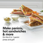 Panini Press, Sandwich Maker & Electric Indoor Grill