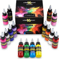 Airbrush Paint, 16 Colorsx30ml Air Brush Paint, Airbrush Paint Set | Fabric Spray Paint, Air Brush Painting Set