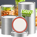 150 Pcs Wide Mouth Canning Lids, 86MM Airtight Split-Type Mason Jar Lids, Leakproof Bulk Wide Mouth Canning Jar Lids