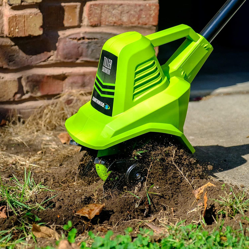 Power Tools by ALM TC70020IT 20-Volt 7.5-Inch Cordless Electric Garden Tiller Cultivator, (2AH Battery & Fast Charger