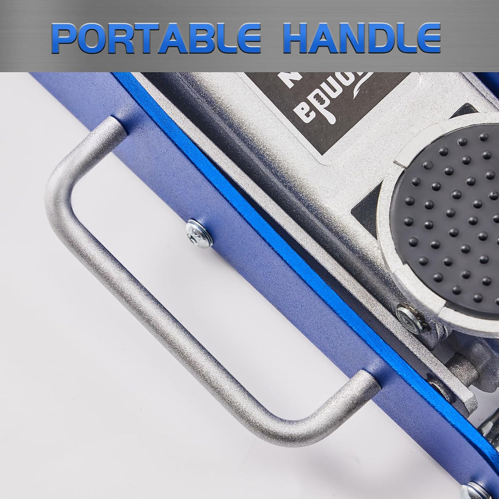 2 Ton Low Profile Floor Jack, Aluminum Steel Car Jack, Blue