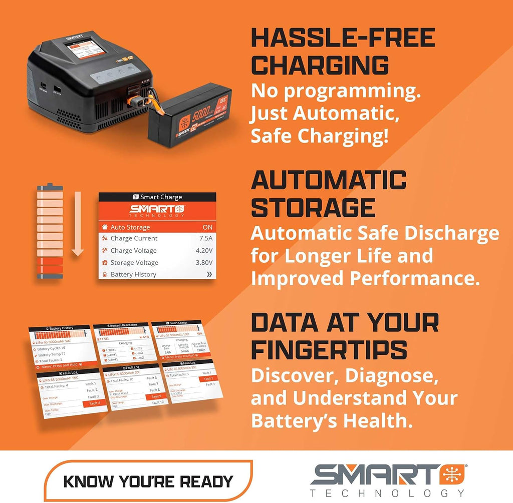 Smart G2 Powerstage Air Bundle: 3S 850mAh LiPo Battery / S120 Charger, SPMXPSA100