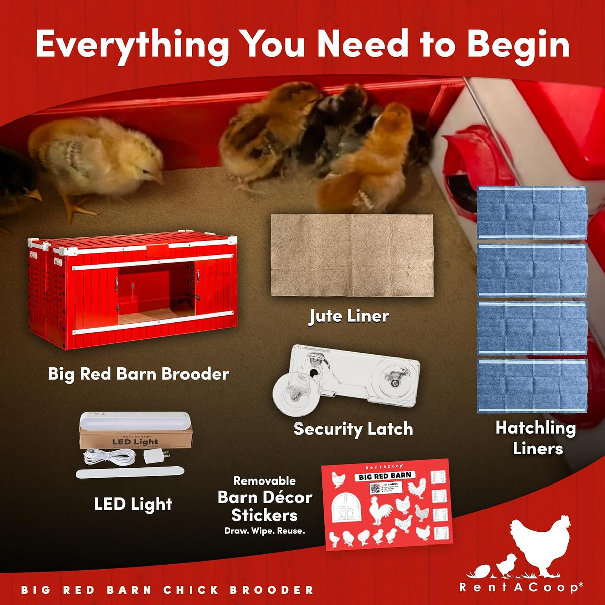 Big Red Barn Chick Brooder