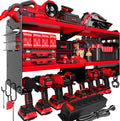 Power Tool Organizer Wall Mount with Charging Station, 15 Min Assembly & Maximum 420lbs Load by Heavy Duty Metal, 8