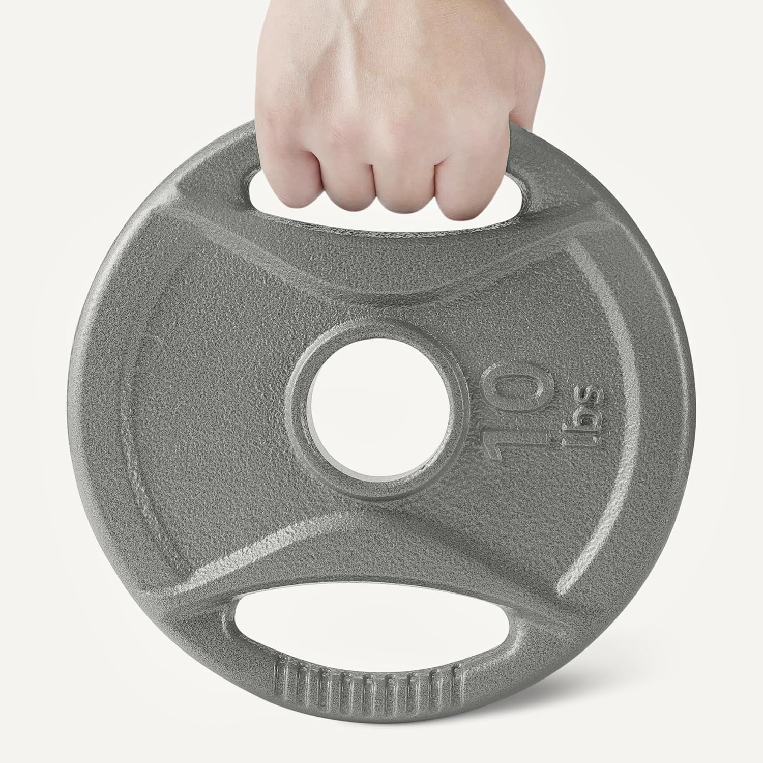 2-Inch Olympic Grip Weight Plates, Cast Iron
