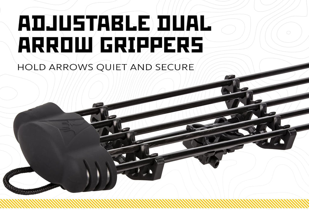 5-Spot Archery Arrow Quiver, Black