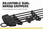 5-Spot Archery Arrow Quiver, Black