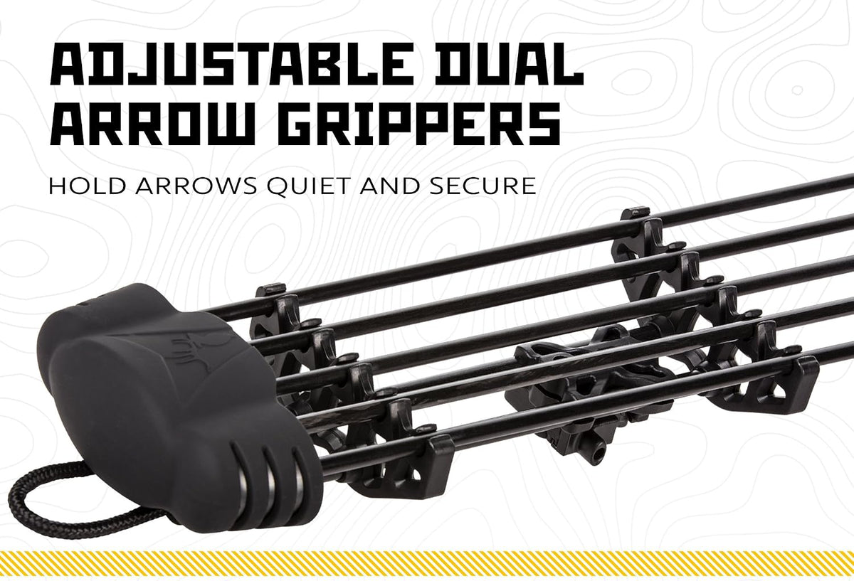 5-Spot Archery Arrow Quiver, Black