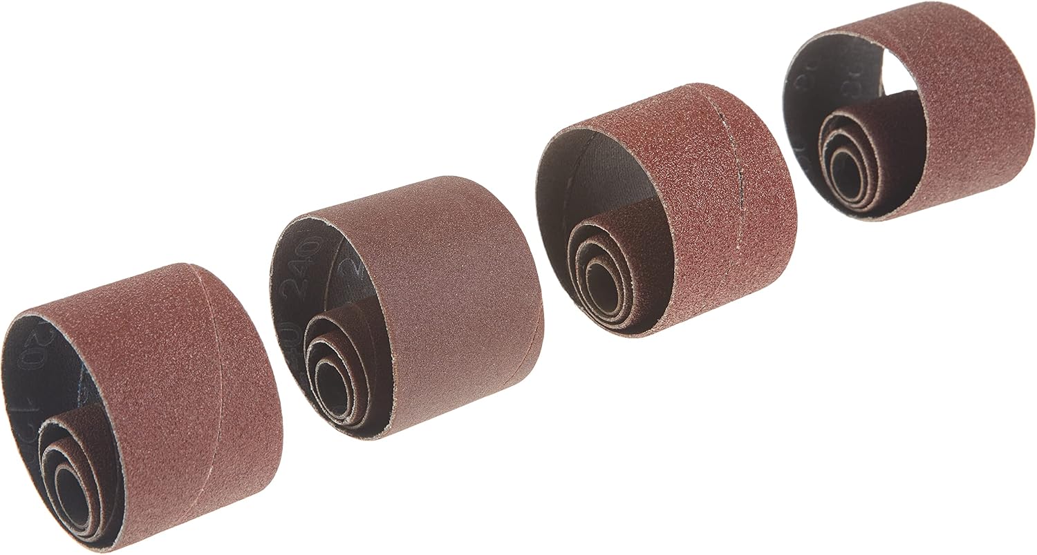 DS164SPC 16-Piece Replacement Sanding Drum Sandpaper Kit, Assorted Grits