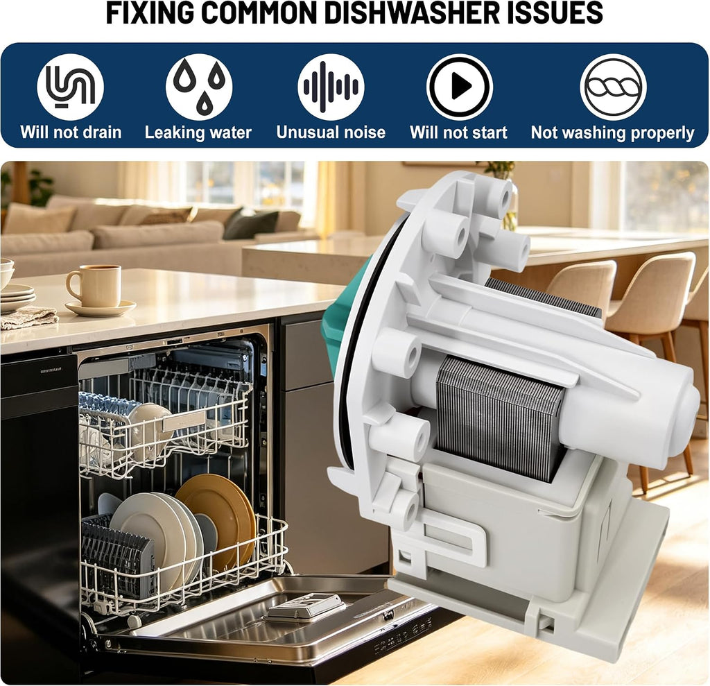 A00126401 5304492415 Dishwasher Drain Pump Assembly