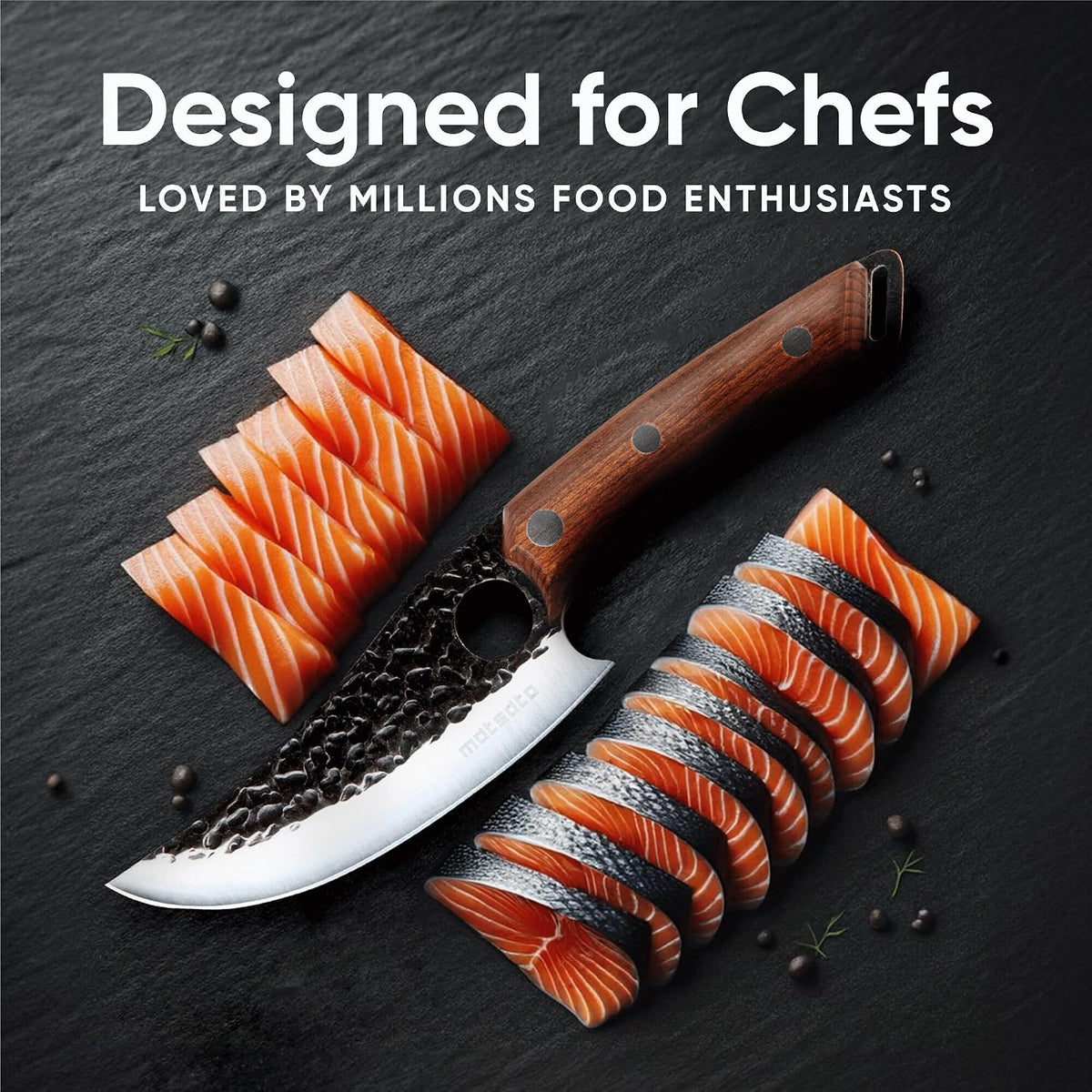 Chef Knife - Perfect Kitchen Knife for Cooking, Chopping